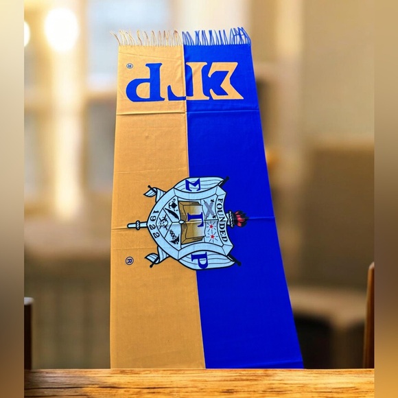 Sigma Gamma Rho 1922 Long Greek Scarf w/ Fringes - Picture 7 of 7